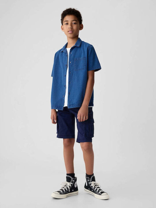 Kids' Shorts/Bermudas Fabric Blue