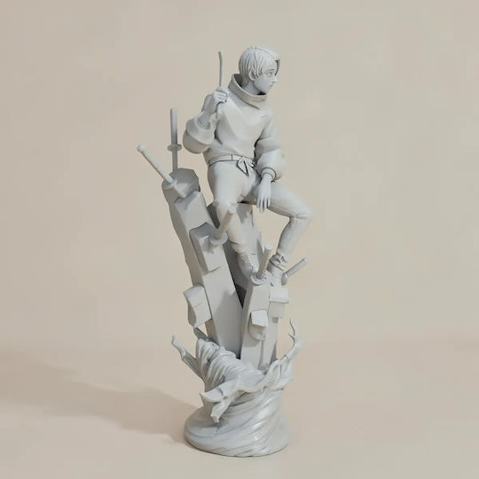 Небоядисана 3D Фигура Yuta Jujutsu Kaisen 210 мм Боядисване DIY Подарък Цветове 30 см 1:6