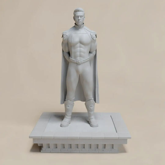 Άβαφη 3d Sammelbare Figur Homelander Stand From Boys Basis Diy Δώρο Χρώματα 15,2 Cm 1:12