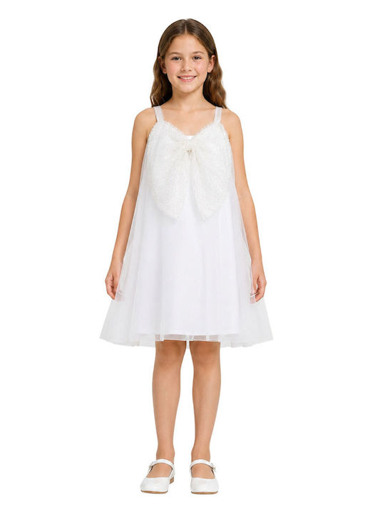 Rochie pentru Copii Fără mâneci White