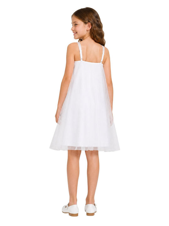 Rochie pentru Copii Fără mâneci White