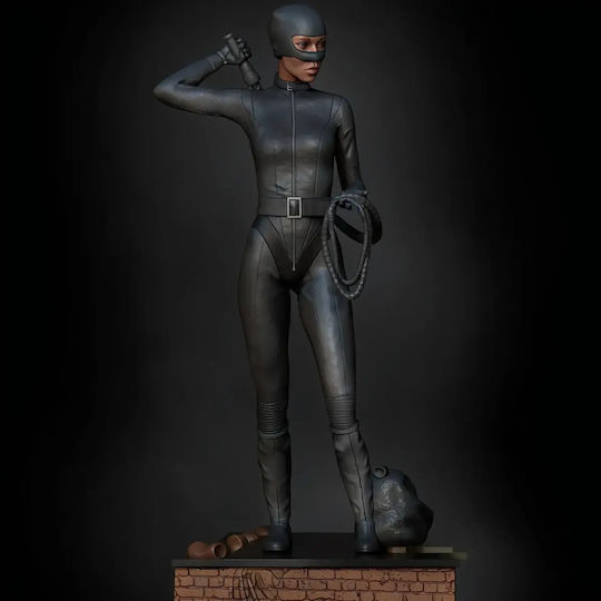 Unbemalte 3d Figur Catwoman From Batman 2022 Bemalung Diy Geschenk Farben 15,2 Cm 1:12