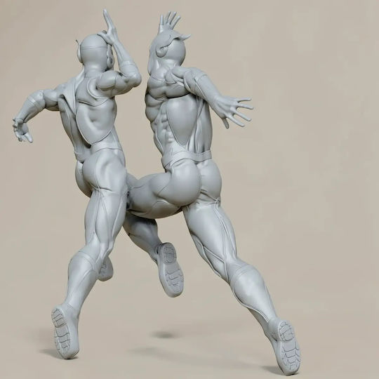 Unpainted 3d Figur Flash Laufend Aus Dc Bemalen Diy Geschenk Farben 30 Cm 1:6
