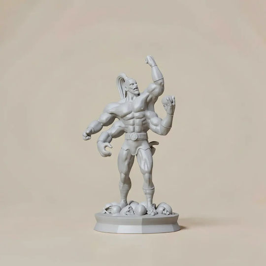 Άβαφη 3d Φιγούρα Basic Collection Goro Mortal Kombat Βάψιμο Diy Δώρο Χρώματα 20 Cm 1:8