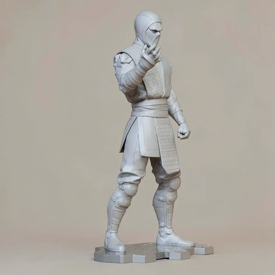 Άβαφη 3d Φιγούρα Tremor Mortal Kombat 12 Βάψιμο Diy Δώρο Χρώματα 30 Cm 1:6