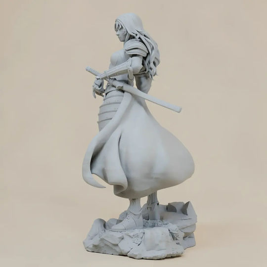 Unpainted 3D Figur Samurai Wonder Woman Painting Diy Geschenk Farben 30 Cm 1:6