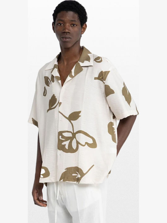Κοντομάνικο Πουκάμισο Open Νeck Shirt With Print