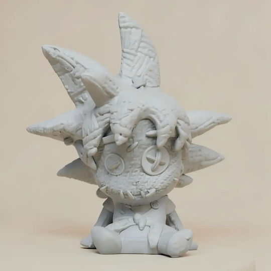 iLovePrints Sammelbare Figuren Abgeflammte 3d Figur Goku Plush 3d Bemalung Diy Geschenk Farben 30 Cm 1:6