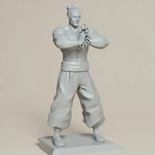 Небоядисана 3D Фигура Aoi Todo Blood Jujutsu Kaisen 3D Модел Скулптура Боядисване DIY Подарък Цветове 15,2 См 1:12