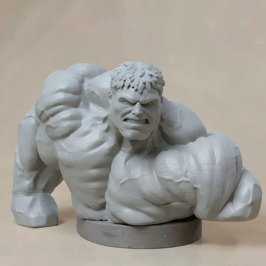 Unpainted 3D Figure Hulk Muscle Walking Ready To 3D Model Painting DIY Gift Colors 20 Cm 1:8