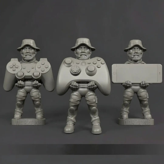 Άβαφη 3d Sammelbare Figur John Price Call Duty Joystick Holder Basis Diy Βάψιμο Δώρο Χρώματα 20 Cm 1:8