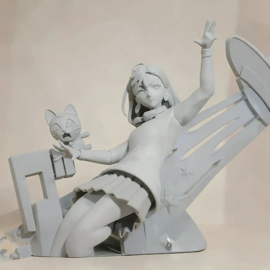 Небоядисана 3D Фигура Momo Ayase Alien Sculptures 3D Печат Боядисване DIY Подарък Цветове 30 См 1:6