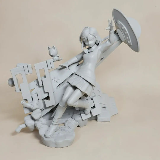 Небоядисана 3D Фигура Momo Ayase Alien Sculptures 3D Печат Боядисване DIY Подарък Цветове 30 См 1:6