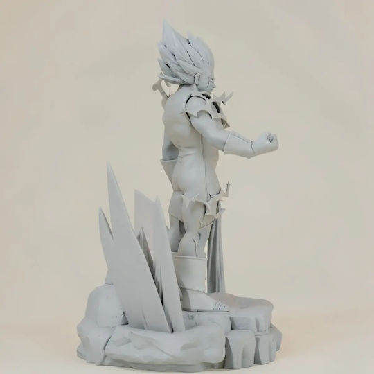 Небоядисана 3D Фигура Majin Vegeta Injury 3D Боядисване DIY Подарък Цветове 15,2 См 1:12