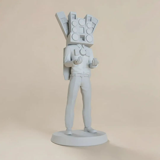 Άβαφη 3d Sammelbare Figur Speaker Man Joystick Basis 3d Βάψιμο Diy Δώρο Χρώματα 15,2 Cm 1:12
