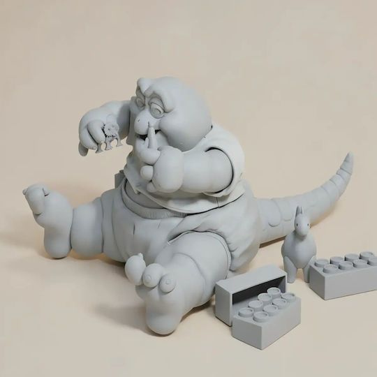 Άβαφη 3D Фигура Baby Dinosaurs Disney 3D Боядисване DIY Подарък Цветове 15,2 см 1:12