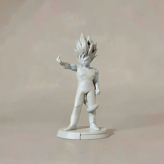 Небоядисана 3D Фигура Little Prince Vegeta Files Боядисване DIY Подарък Цветове 15,2 см 1:12