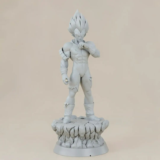 Unpainted 3D Figure Vegeta Ultra Ego Injury 3D Printing Models Painting DIY Gift Colors 20 cm 1:8