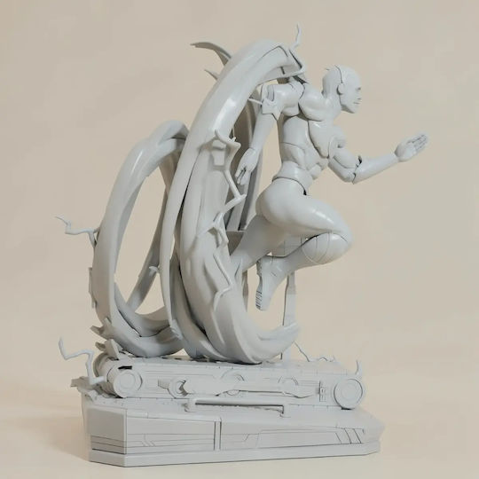Unpainted 3d Figur Flash Cosmic Treadmill Dc 3d Modell Βastelset Diy Geschenk Farben 15,2 Cm 1:12