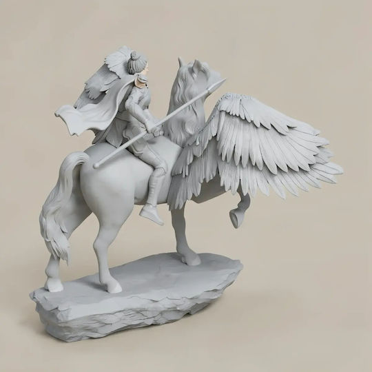 Unpainted 3D Figure Valkyrie From Thor Movie Painting Diy Gift Colors 30 Cm 1:6