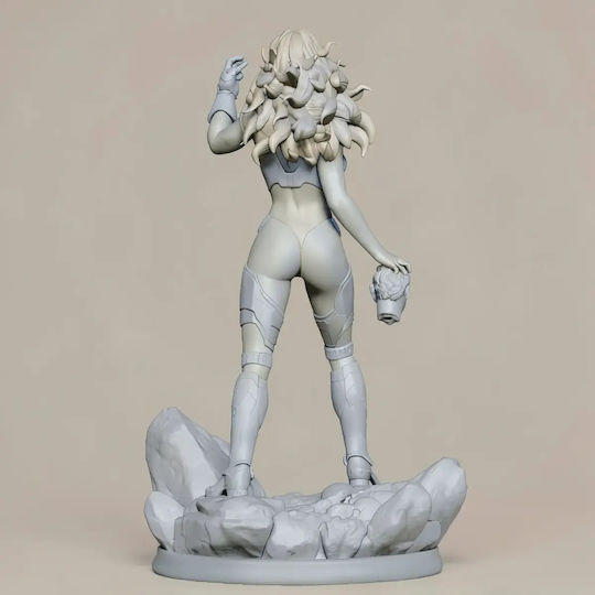 Небоядисана 3D Фигура Thanos Girl Боядисване DIY Подарък Цветове 30 см 1:6