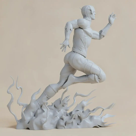 Unpainted 3d Figur Flash V2 Aus Dc Bemalung Diy Geschenk Farben 20 Cm 1:8