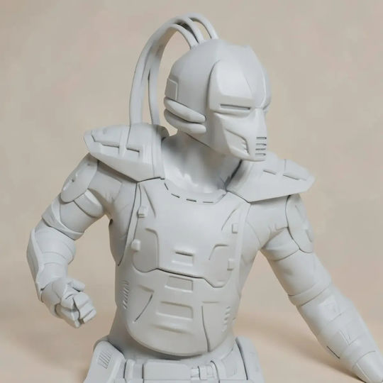 Небоядисана 3D Фигура Cyrax Mortal Kombat Боядисване DIY Подарък Цветове 30 см 1:6
