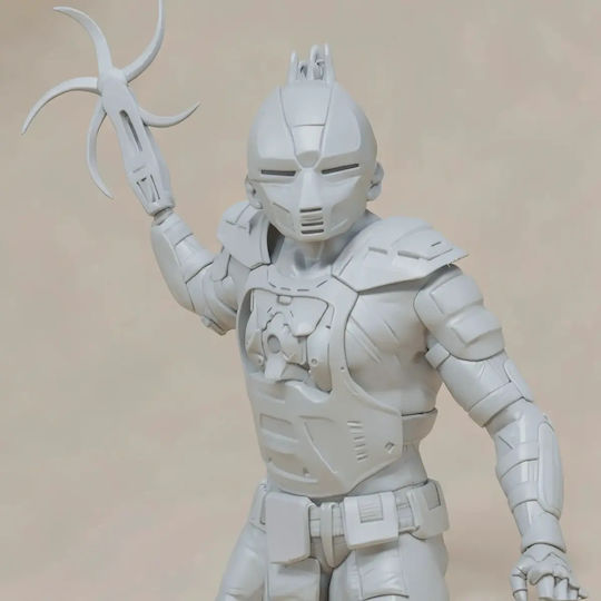 Небоядисана 3D Фигура Cyrax Mortal Kombat Боядисване DIY Подарък Цветове 30 см 1:6