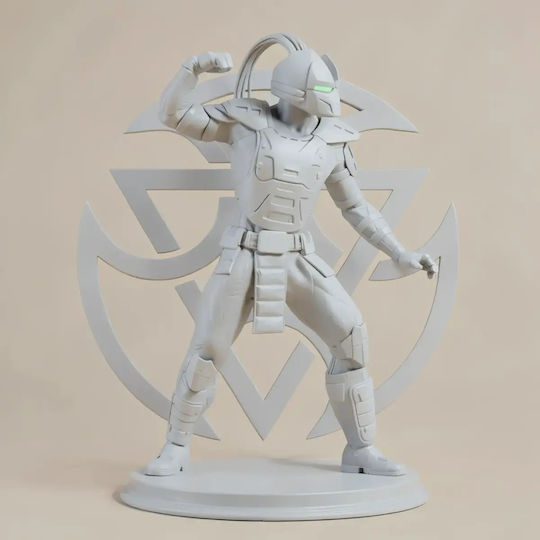 Небоядисана 3D Фигура Cyrax Mortal Kombat Боядисване DIY Подарък Цветове 30 см 1:6