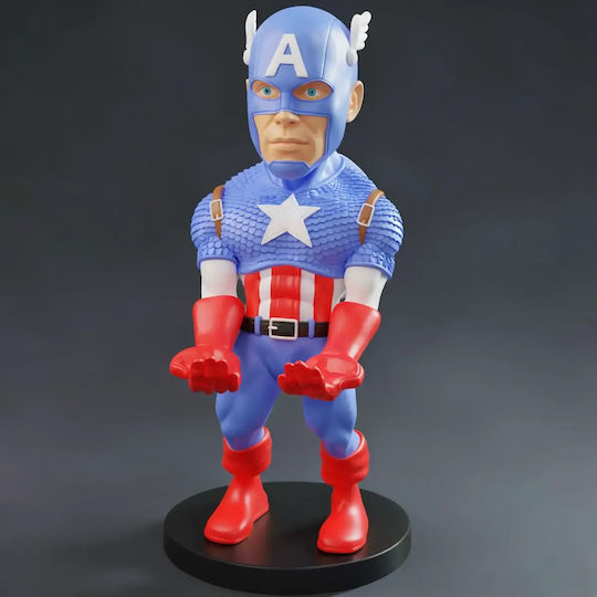 Abgebe 3d Sammelbare Figur Captain America Joystick Holder 3d Basis Diy Geschenk Farben 15,2 Cm 1:12