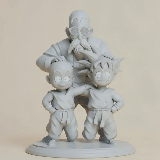 Sammlbare Figur Krilin Goku Kame Schule Bemalt Diy Geschenk Farben 15,2 Cm 1:12