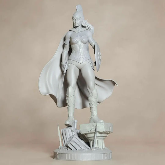Unpainted 3D Sammelbare Figur Warrior Wonder Woman Aus DC Bemalen Diy Geschenk Farben 20 Cm 1:8