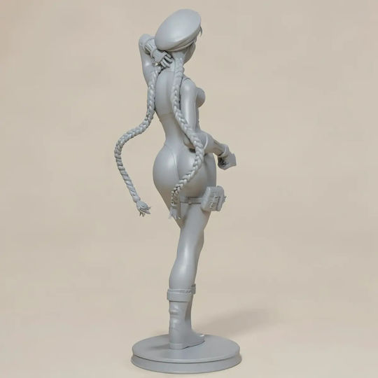 Άβαφη 3d Sammelbare Figur Cammy Stand V4 Basis Diy Geschenk Farben 15,2 Cm 1:12