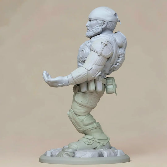 Άβαφη 3d Sammelbare Figur Marcu Fenix Joystick Basis 3d Diy Bemalung Geschenk Farben 30 Cm 1:6