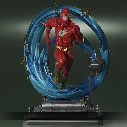 Άβαφη 3d Figur Tubbz Flash Cosmic Treadmill Dc 3d Modell Bemalung Diy Geschenk Farben 20 Cm 1:8