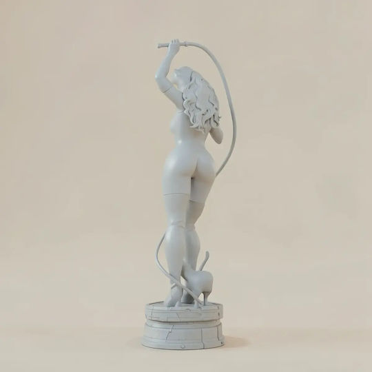 Unbemalte 3d Figur Catwoman Stehend 3d Druck Figurine Dc Bemalung Diy Geschenk Farben 15,2 Cm 1:12