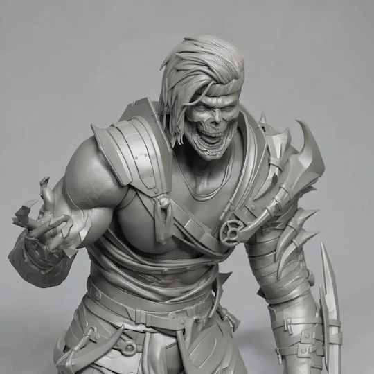 Άβαφη 3D Фигура Havik Models Mortal Kombat Боядисване DIY Подарък Цветове 20 см 1:8
