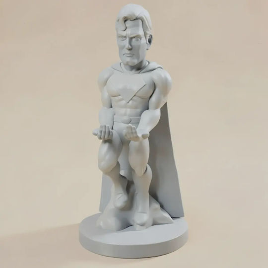 Άβαφη 3d Sammelbare Figur Superman Joystick Holder Basis Diy Βάψιμο Δώρο Χρώματα 30 Cm 1:6
