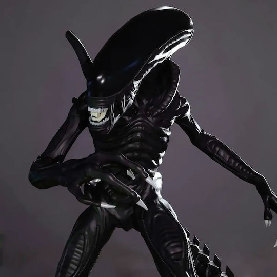 Unpainted 3D Figure Xenomorph Alien 3D Painting DIY Gift Colors 20 Cm 1:8