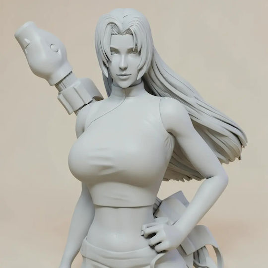 Небоядисана 3D Фигура Yuki Tsukumo Jujutsu Kaisen Digital Sculpture Боядисване DIY Подарък Цветове 15,2 См 1:12