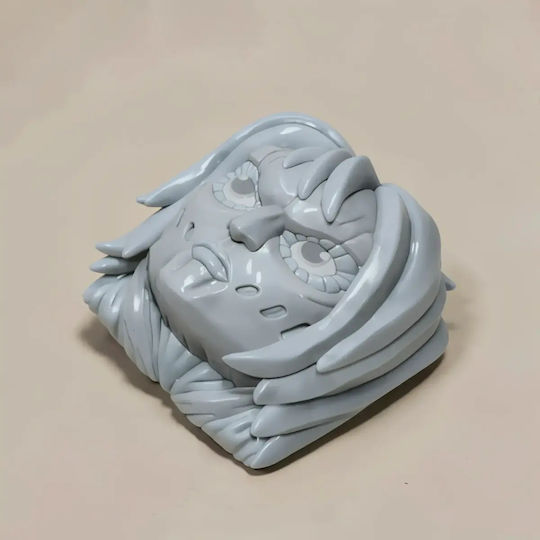 Unbemalte 3d Figur Attack on Titan Keycaps Collection Diy Bemalung Geschenk Farben 15,2 Cm 1:12