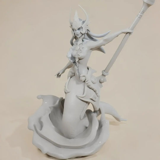 Άβαφη 3d Φιγούρα Nami From League Legends Βάψιμο Diy Δώρο Χρώματα 20 Cm 1:8