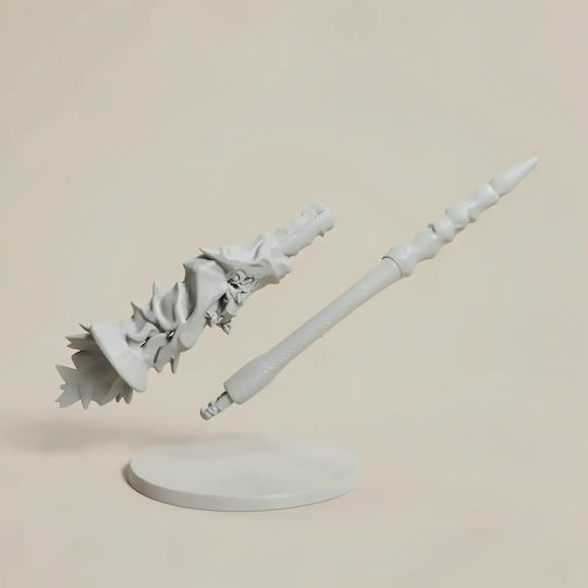 Unbemalte 3D Sammelbare Figur Cosplay Clara Ivanova Stick Bemalbar Diy Geschenk Farben 15,2 Cm 1:12