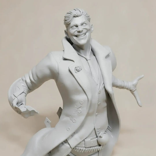 Небоядисана 3D Фигура Joker Hahaha Sculptures 3D Печат Боядисване DIY Подарък Цветове 30 см 1:6