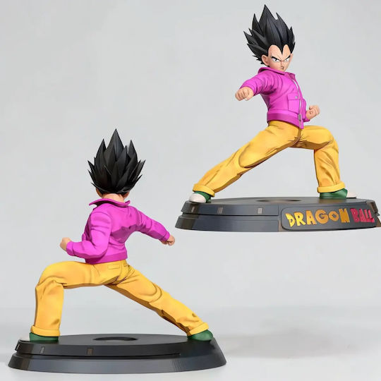 Unpainted 3D Figure Vegeta Casual Kungfu Sculptures 3D Printing Painting DIY Gift Colors 20 Cm 1:8