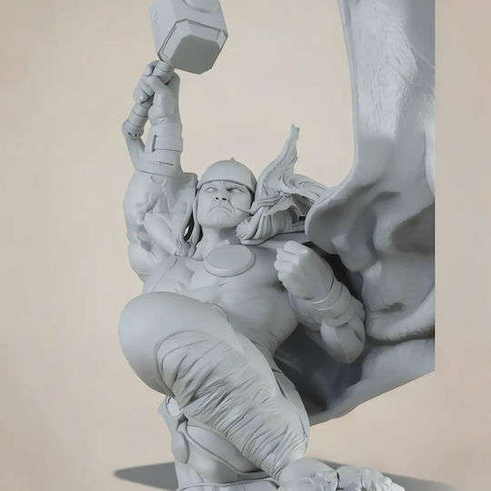 Unpainted 3D Figure Thor Comics 507mm Painting DIY Gift Colors 20 Cm 1:8