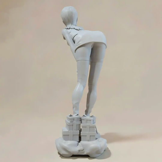 Unpainted 3D Figure Bulla Vegeta Daughter 3D Painting DIY Gift Colors 20 cm 1:8