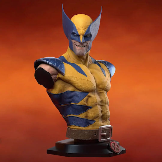 Unpainted 3D Figure Wolverine Bust Deadpool Wolverine Movie Painting DIY Gift Colors 20 Cm 1:8