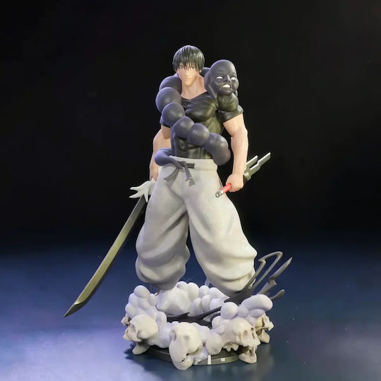 Небоядисана 3D Фигура Toji Skull Jujutsu Kaisen Files Боядисване DIY Подарък Цветове 15,2 См 1:12