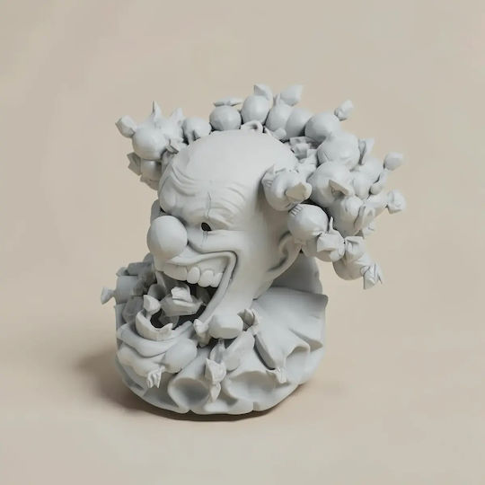 Άβαφη 3d Sammelbare Figuren Super Basic Gory Giggles Candy Holder Basis Diy Δώρο Χρώματα 15,2 Cm 1:12